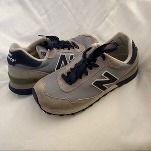 New Balance Gray and Navy Men's Sneakers